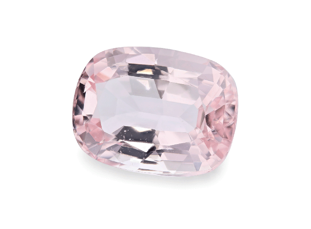 Morganite 13.9x10.6mm Cushion Pink