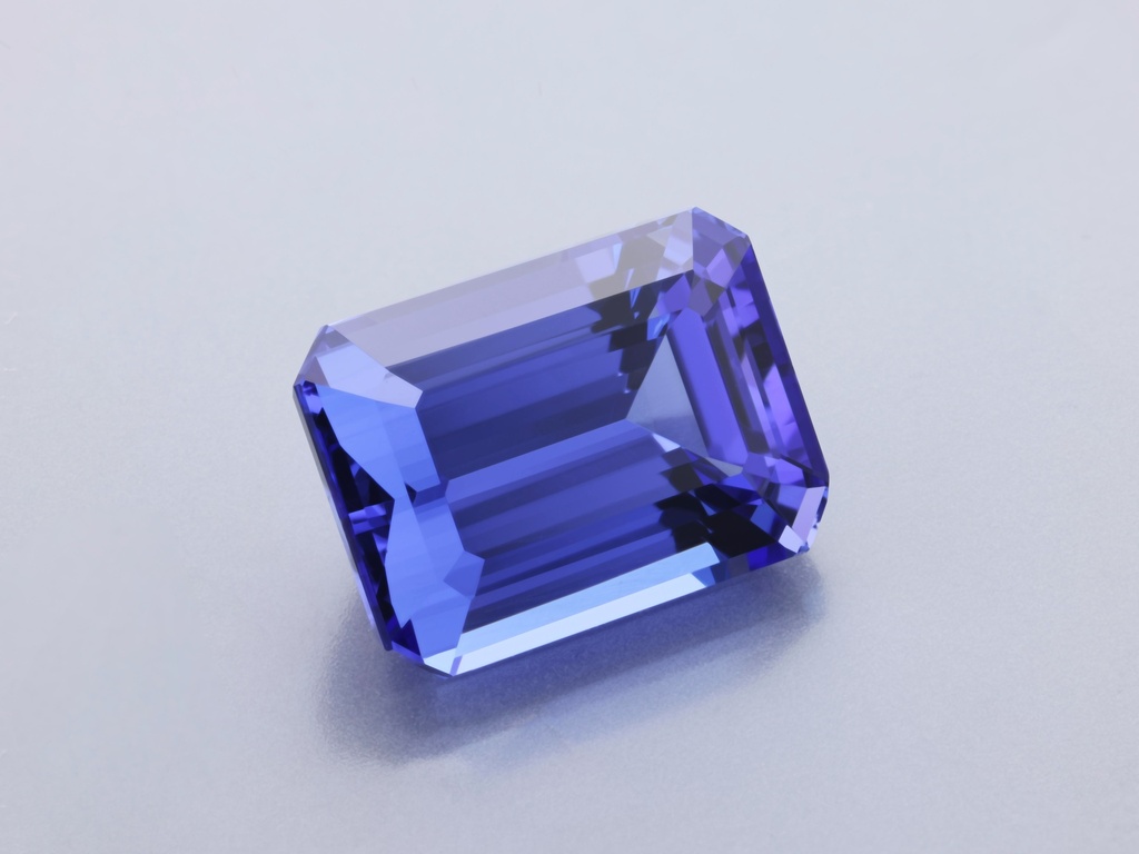 [TZOS1108X1] Tanzanite 11.3x8.5mm Emerald Cut