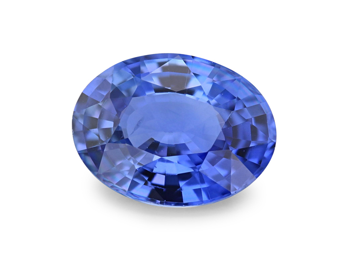 Ceylon Sapphire 7.9x6mm Oval Mid Blue UNHEATED