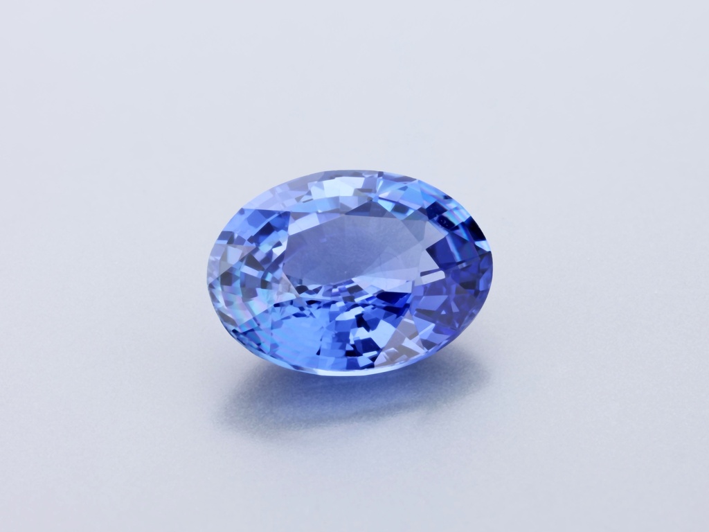 [SCVB0806X2] Ceylon Sapphire 7.9x6mm Oval Mid Blue UNHEATED