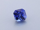 Ceylon Sapphire 5.4x5.2mm Radiant Cut Deep Blue