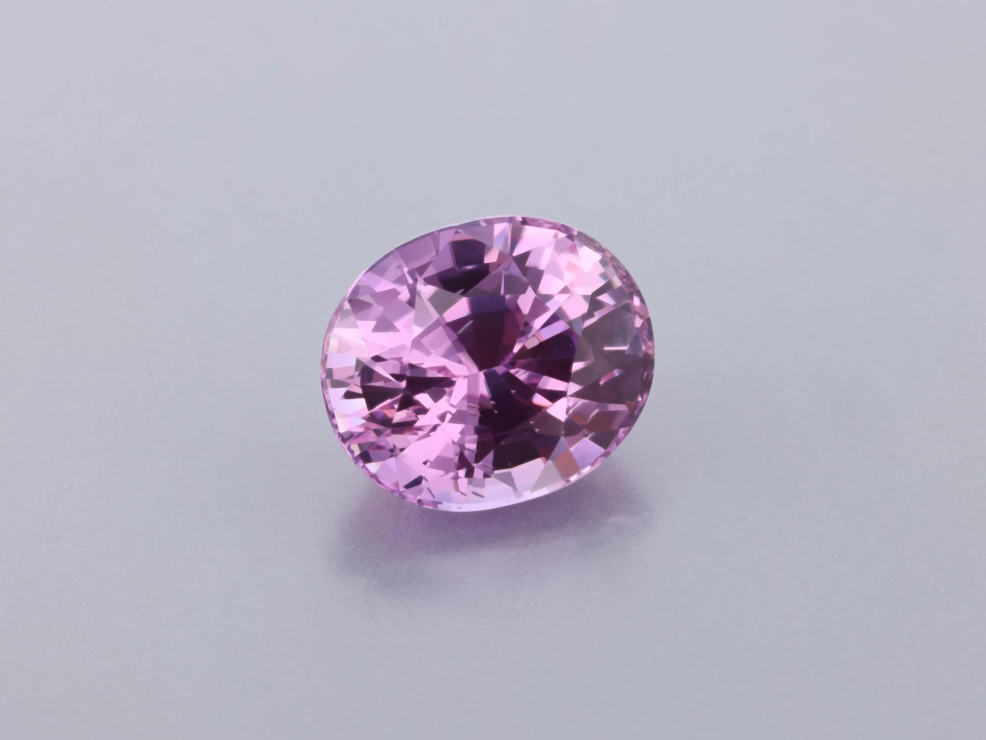 Padparadscha Sapphire 7.00 x 5.95 x 4.45mm Oval UNHEATED