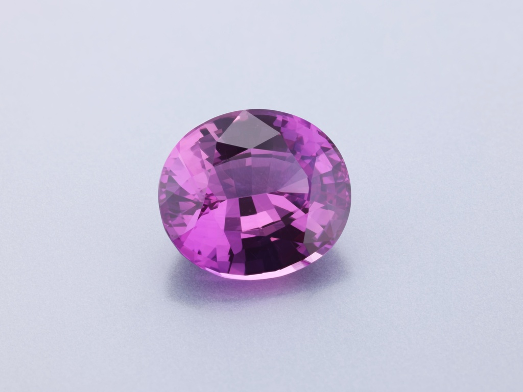 Pink Sapphire 8.87 x 7.95 x 4.68mm Oval