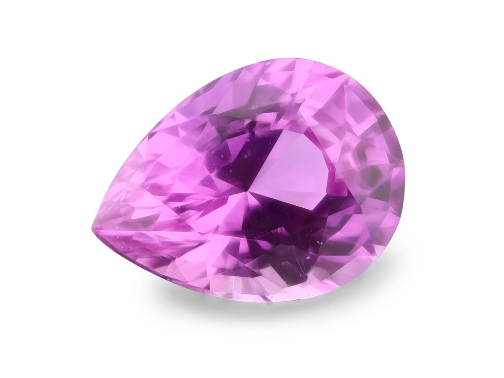 Pink Sapphire 9.4x7.0mm Pear Shape UNHEATED