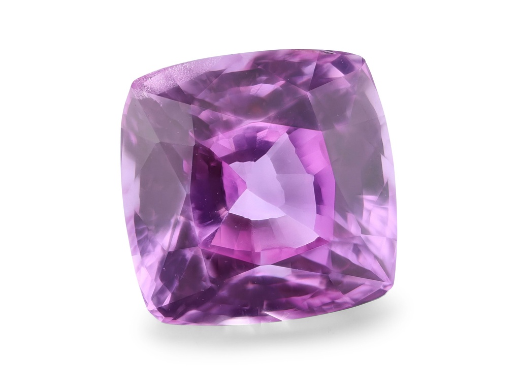 Pink Sapphire 7x6.95mm Square Cushion UNHEATED