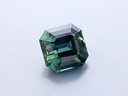 Unheated Madagascan Sapphire 8.37x8.31mm Square Emerald Cut Teal