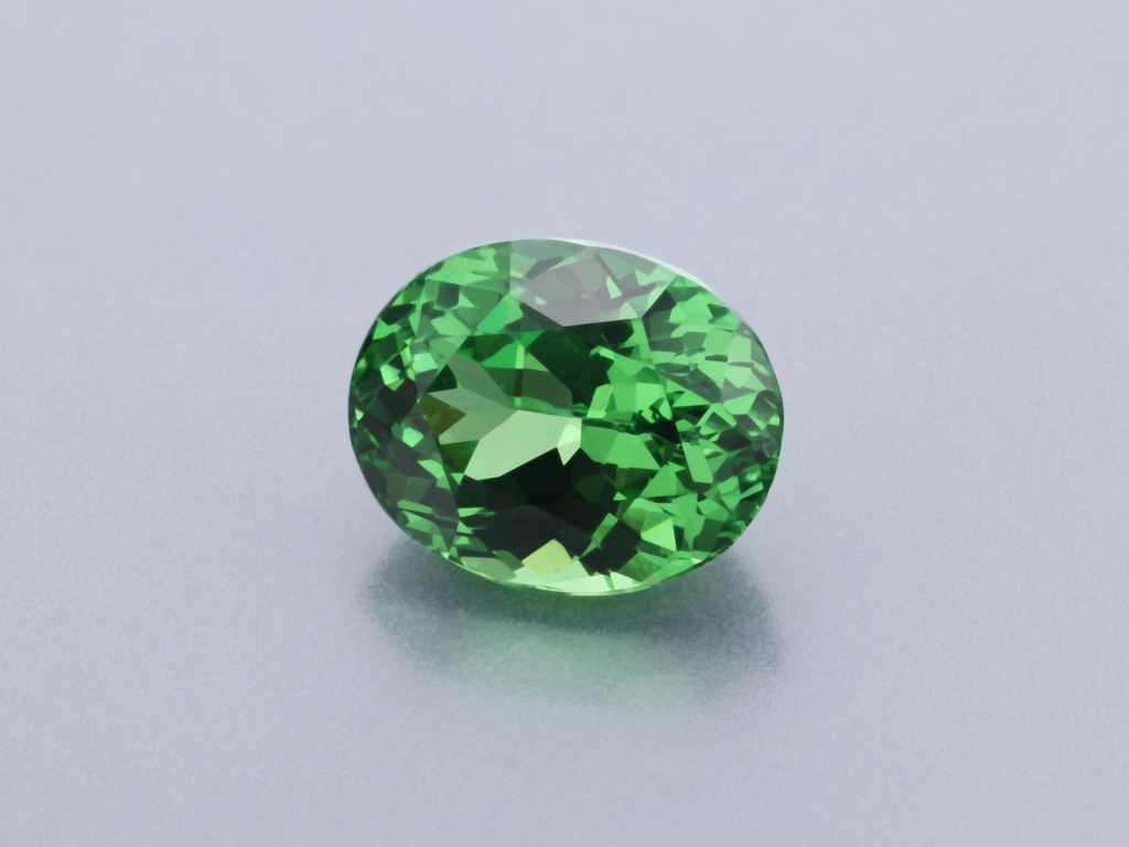 [GTVB0705X2] Tsavorite Garnet 6.5x5.25mm Oval