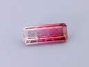 Bi Colour Tourmaline 17x7.1mm Emerald Cut