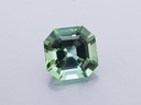 Green Tourmaline 8.80mm Square Emerald Cut