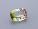 Bi Colour Tourmaline 14x10.1mm Cushion