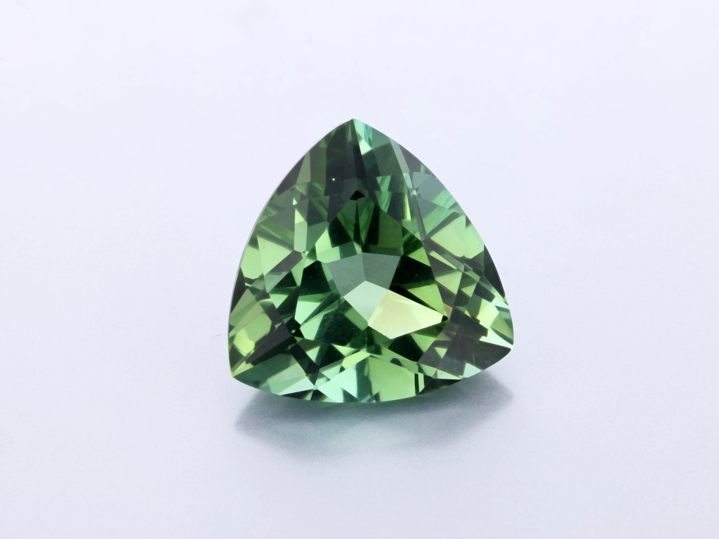 Green Tourmaline 12.50mm Trilliant