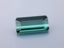 Green Blue Tourmaline 20.7x10.4mm Fancy Emerald Cut