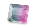 Multi-Colour Toumaline 16.90 × 15.00 x 9.15mm Emerald Cut