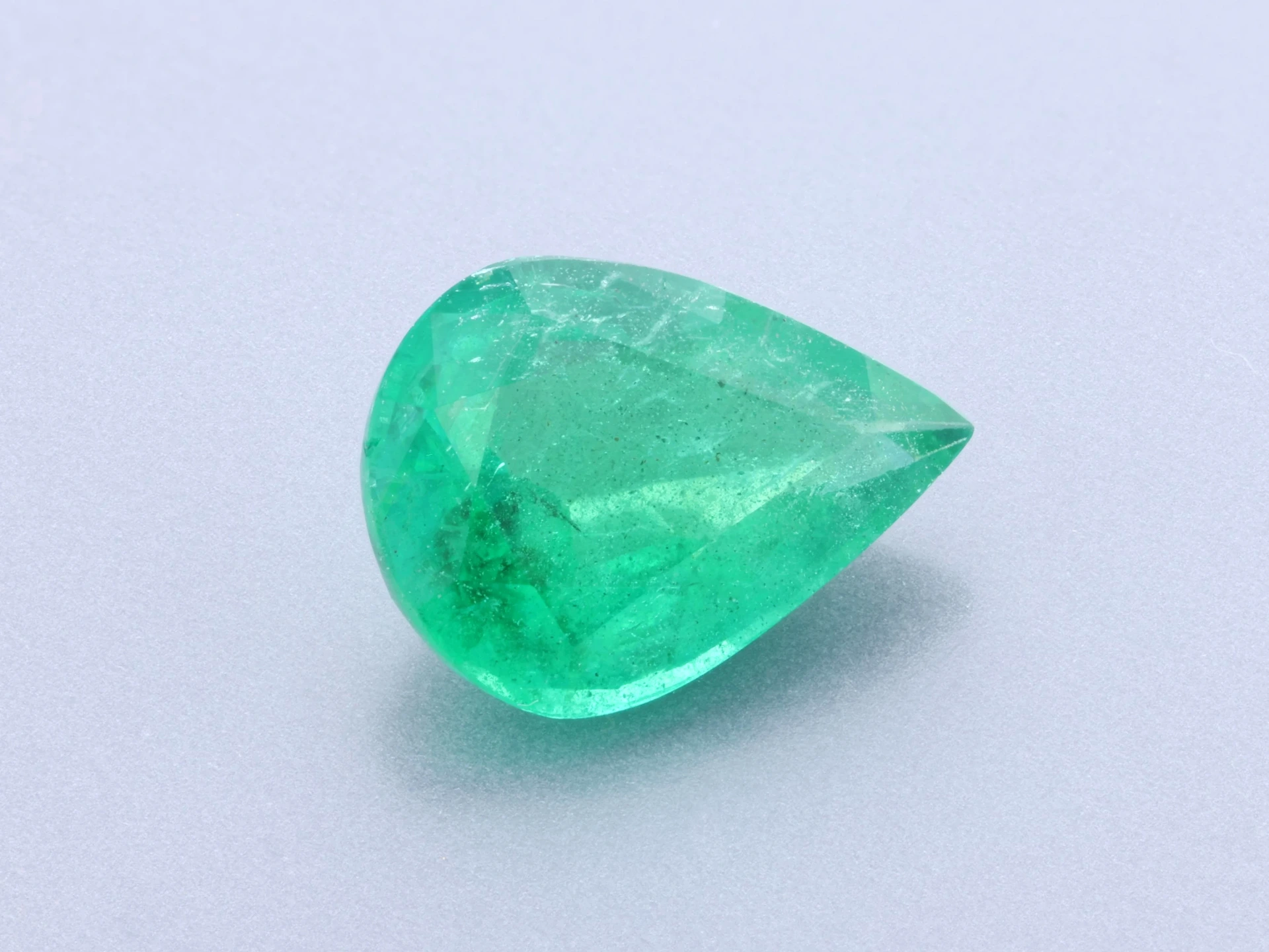 Zambian Emerald 8.20 x 6.00 x 3.45mm Pear Shape