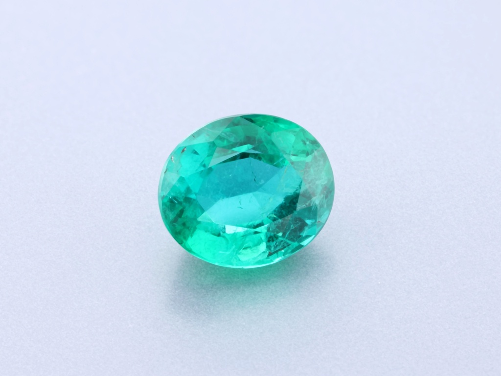 Emerald 6.95 x 5.90 x 3.97mm Oval
