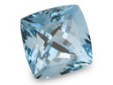 Aquamarine 13.80mm Square Cushion Dark Blue