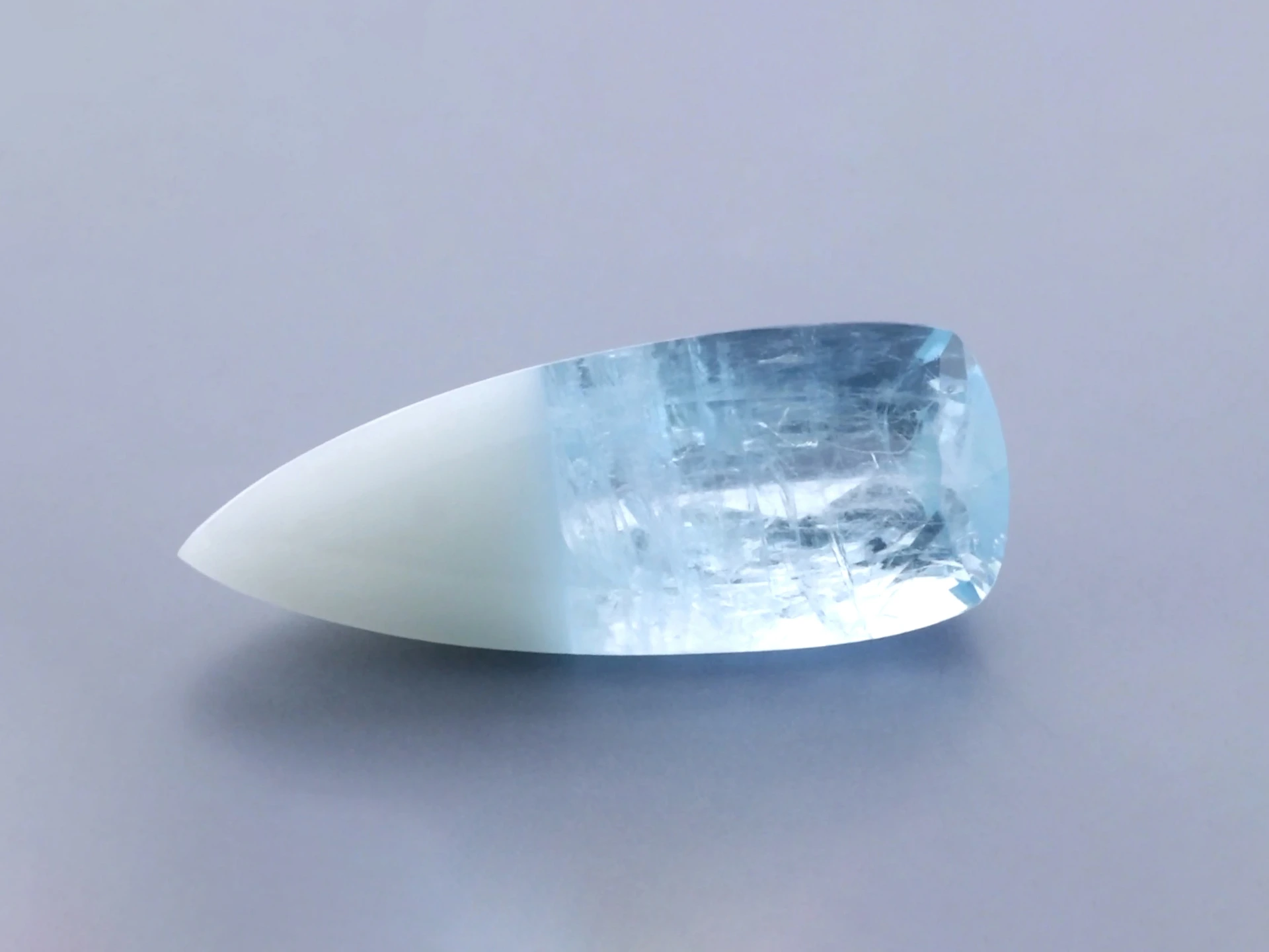 Alpine Aquamarine 28.5x11mm Pear Shape