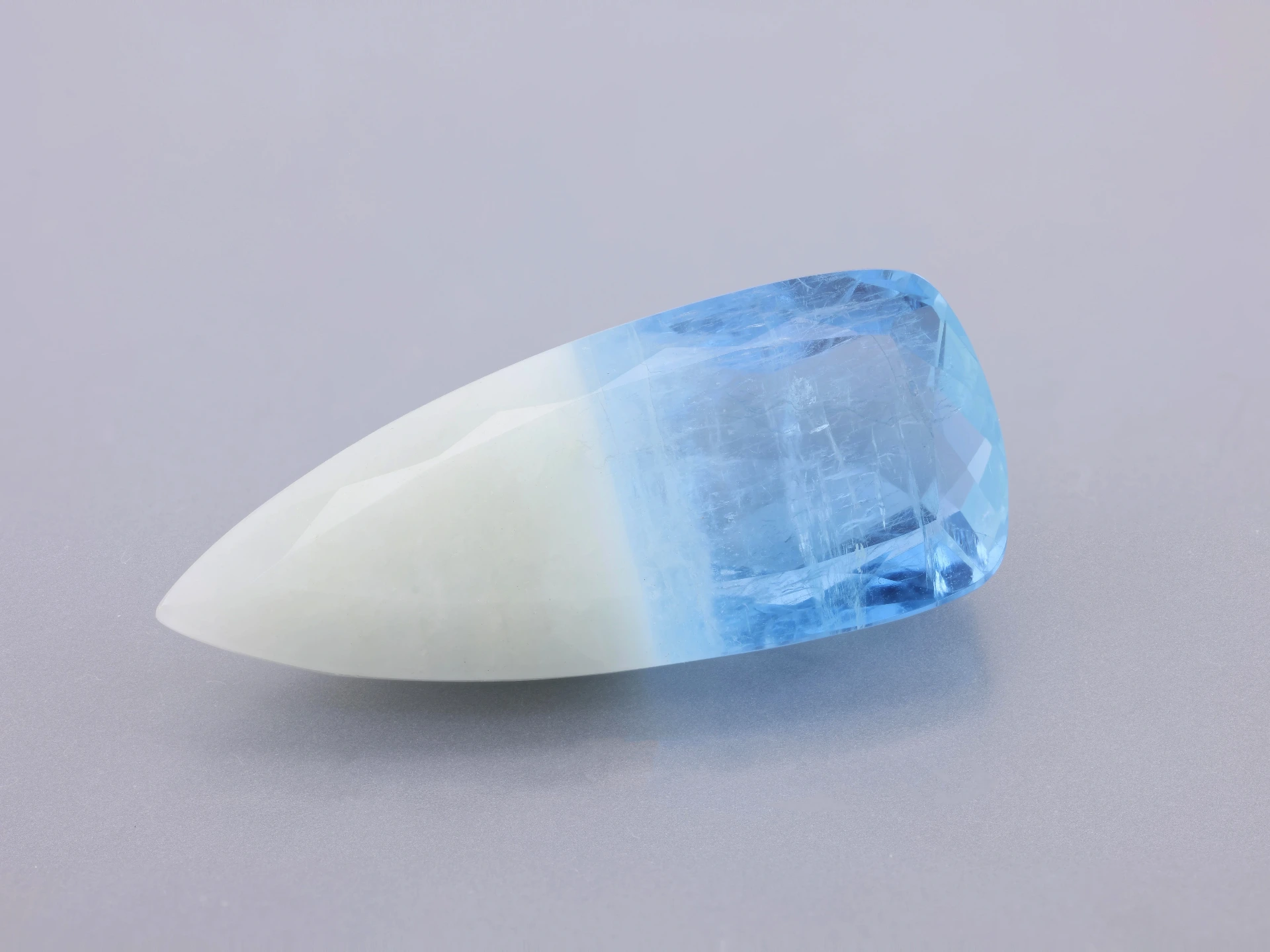 Alpine Aquamarine 28x11.75mm Pear Shape
