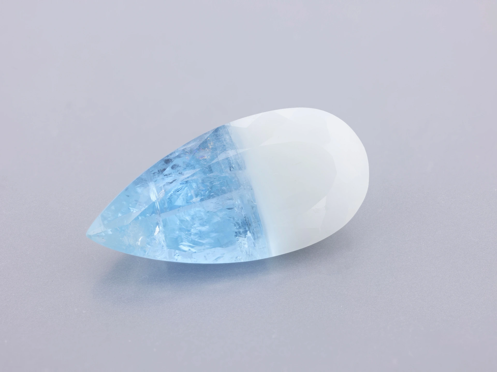 Alpine Aquamarine 24.3x11.8mm Pear Shape