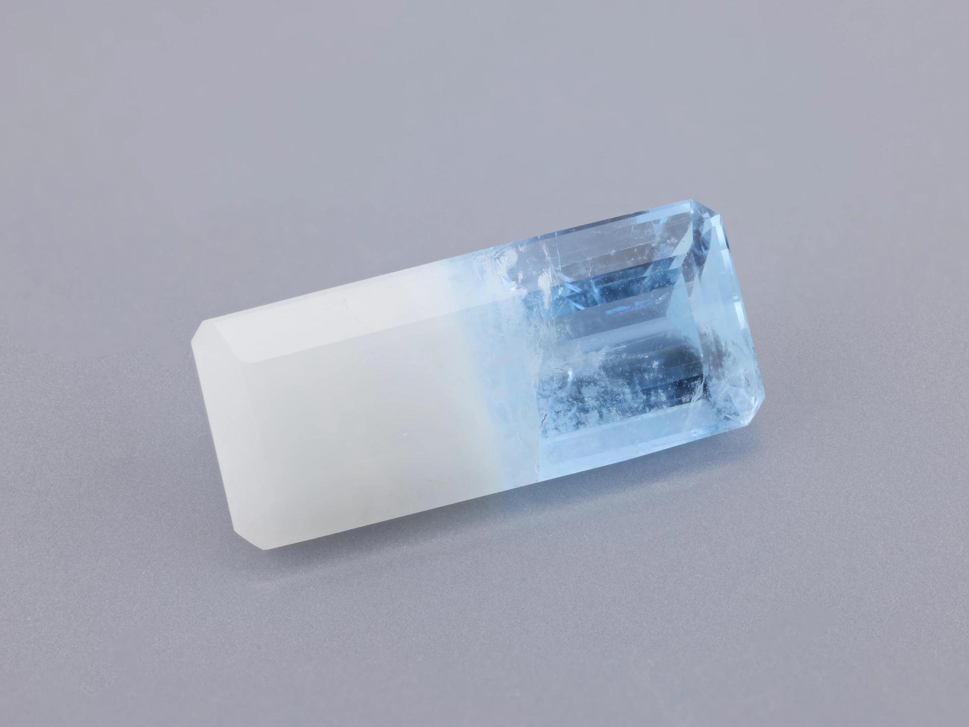 Alpine Aquamarine 21.1x9.13mm Emerald Cut