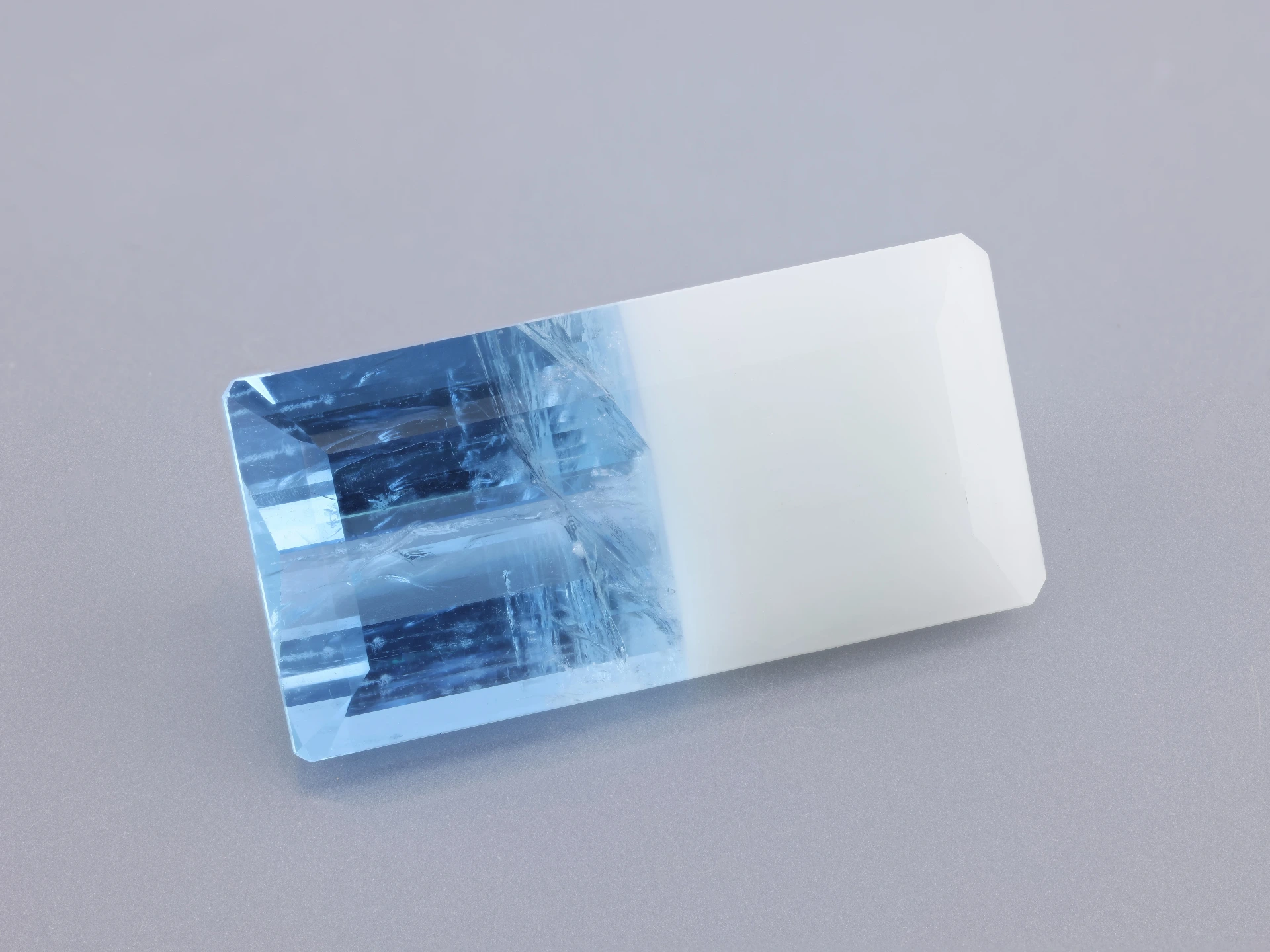 Alpine Aquamarine 26.5x13mm Emerald Cut