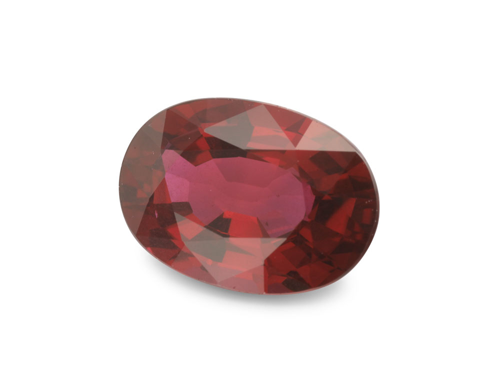 [RRVB0806X2] Mozambique Ruby 7.95x5.67mm Oval UNHEATED