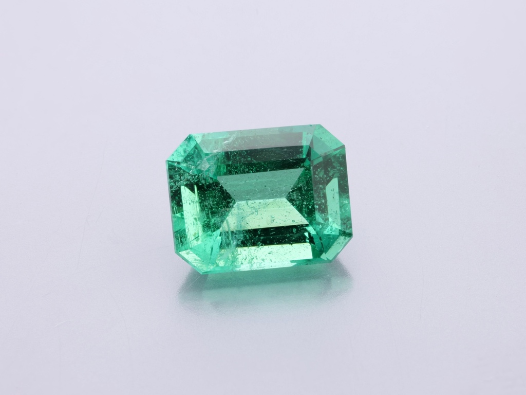 Zambian Emerald 7.80 x 6.10 x 4.30mm Emerald Cut