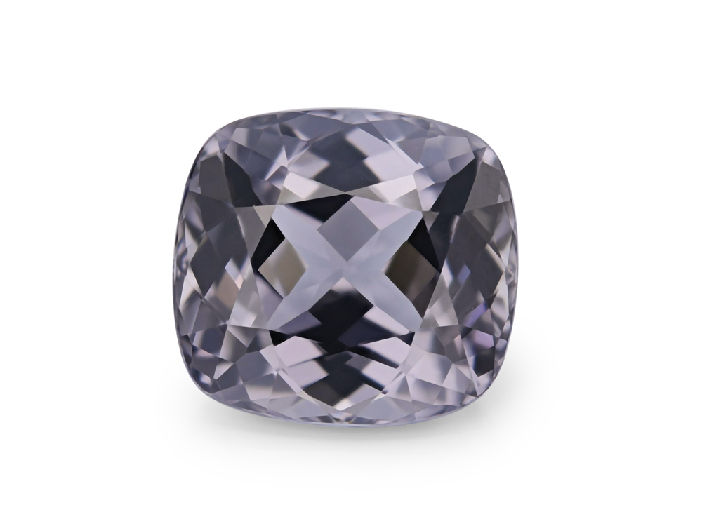 Spinel 9x8.4mm Cushion Light Grey