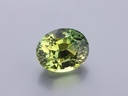 Parti Sapphire 7.80 x 6.20 x 5.00mm Oval Yellow Green