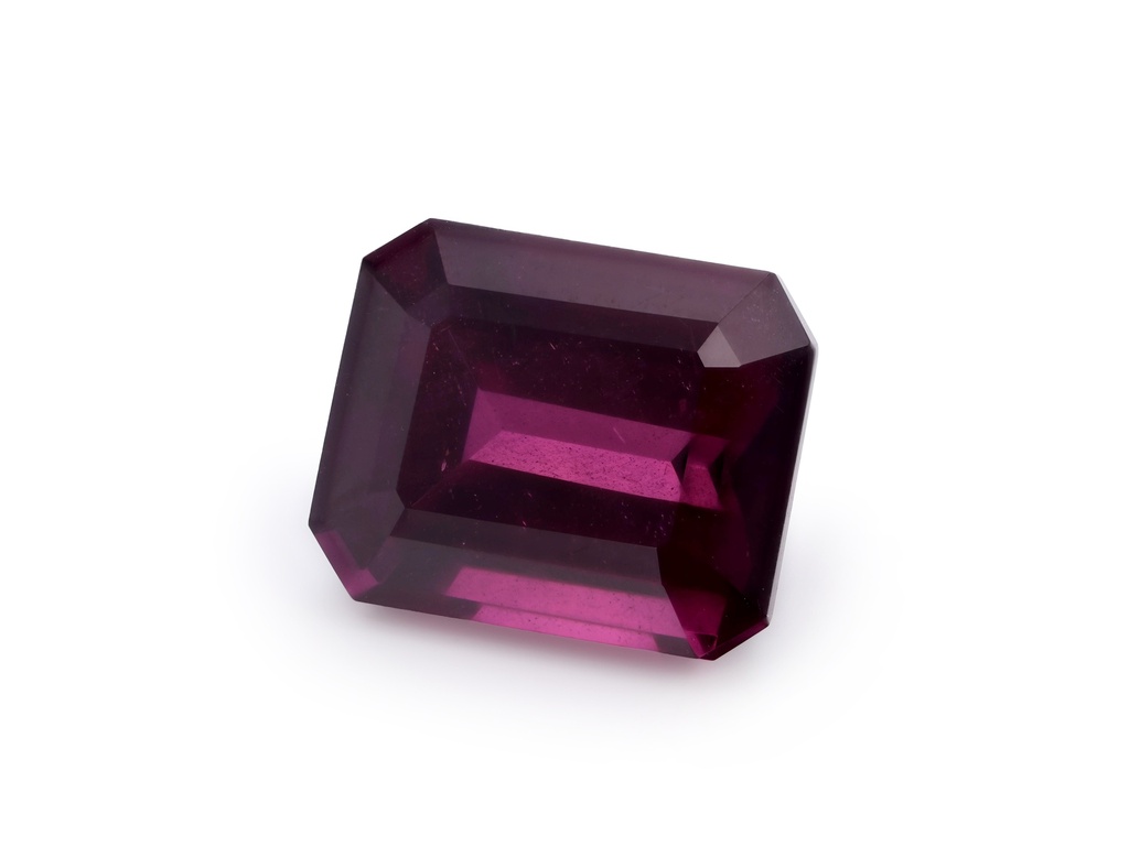 Rhodolite Garnet 11.4x9.3mm Emerald Cut