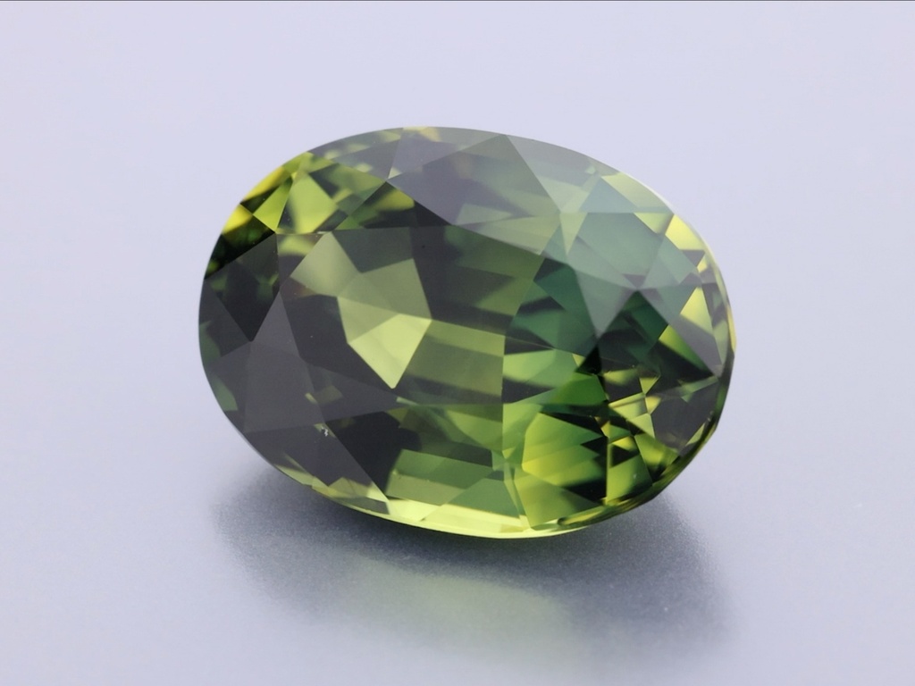 [SMVB1108X1] Parti Sapphire 11.6x8.40mm Oval