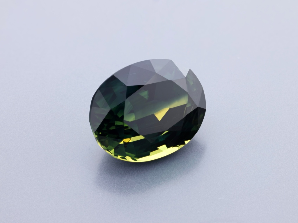 Parti Sapphire 11.24x8.84mm Oval