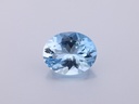 Aquamarine 10x8mm Oval Dark Blue