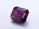 Rhodolite Garnet 12.65x10.6mm Emerald Cut