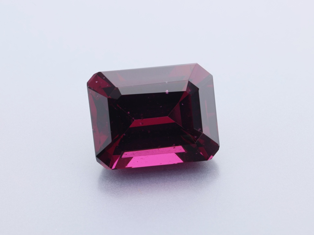 Rhodolite Garnet 9.2x7.2mm Emerald Cut