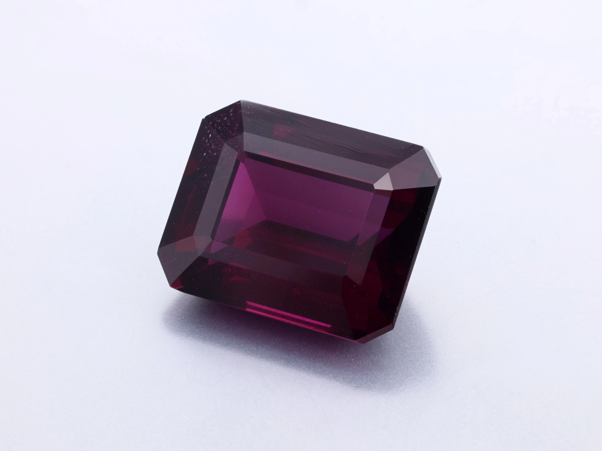 Rhodolite Garnet 13.25x10.5mm Emerald Cut