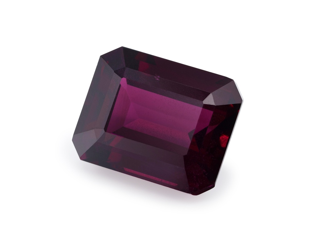 Rhodolite Garnet 13.25x10.5mm Emerald Cut