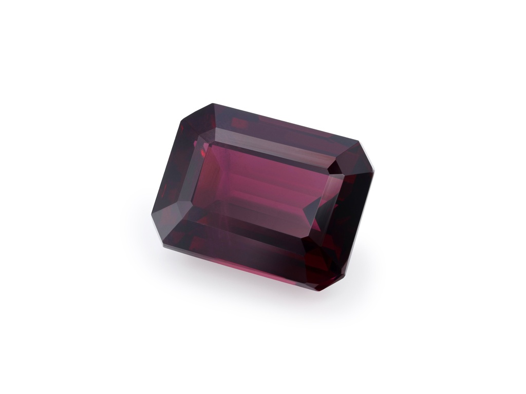 Rhodolite Garnet 13.1x10mm Emerald Cut