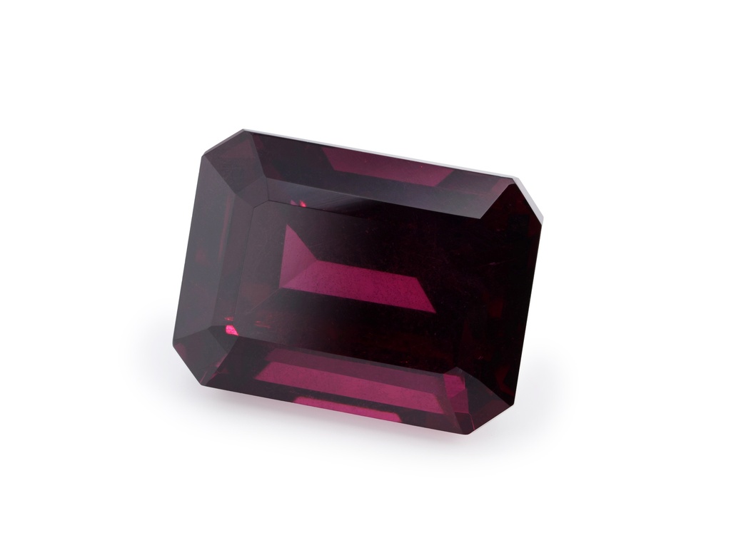 Rhodolite Garnet 12.7x9.6mm Emerald Cut