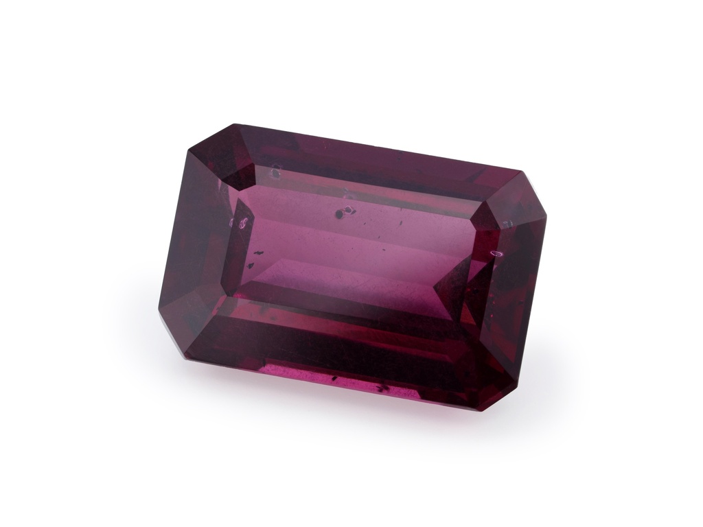 Rhodolite Garnet 12.45x8.25mm Emerald Cut