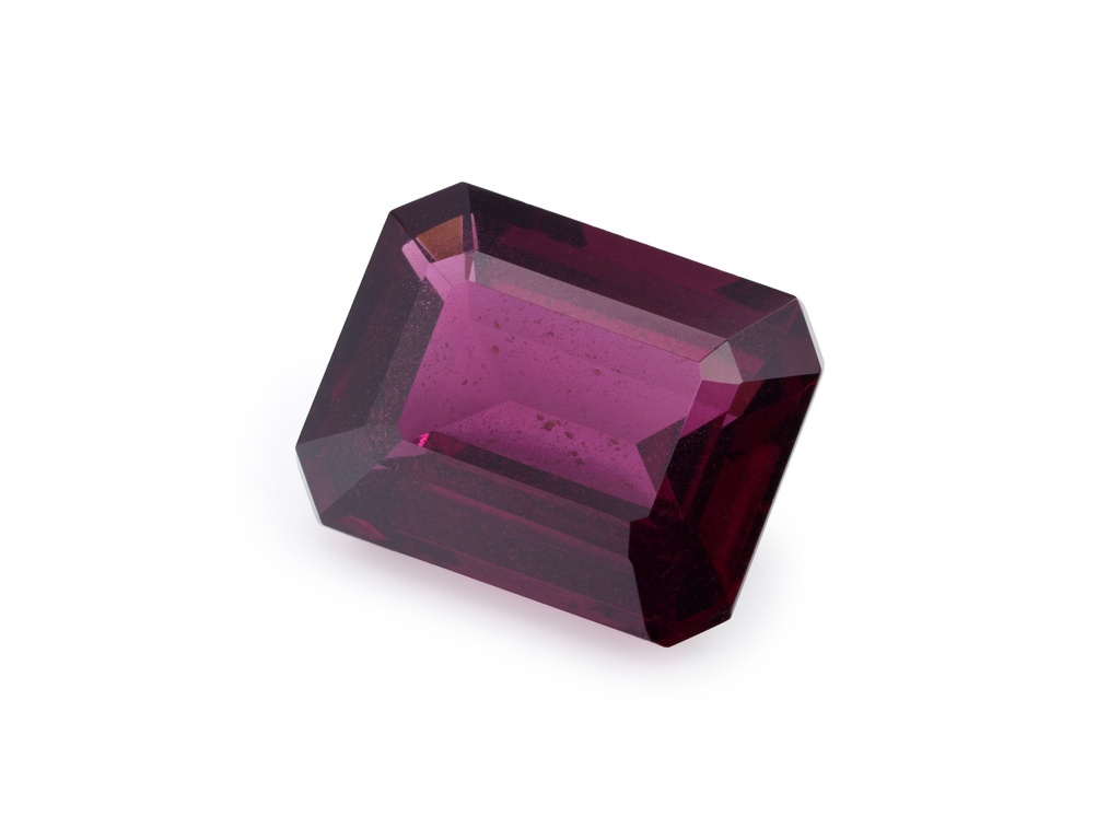 Rhodolite Garnet 10.1x8mm Emerald Cut