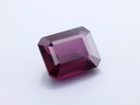 Rhodolite Garnet 10.1x8mm Emerald Cut