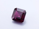 Rhodolite Garnet 11.1x11.05mm Square Emerald Cut