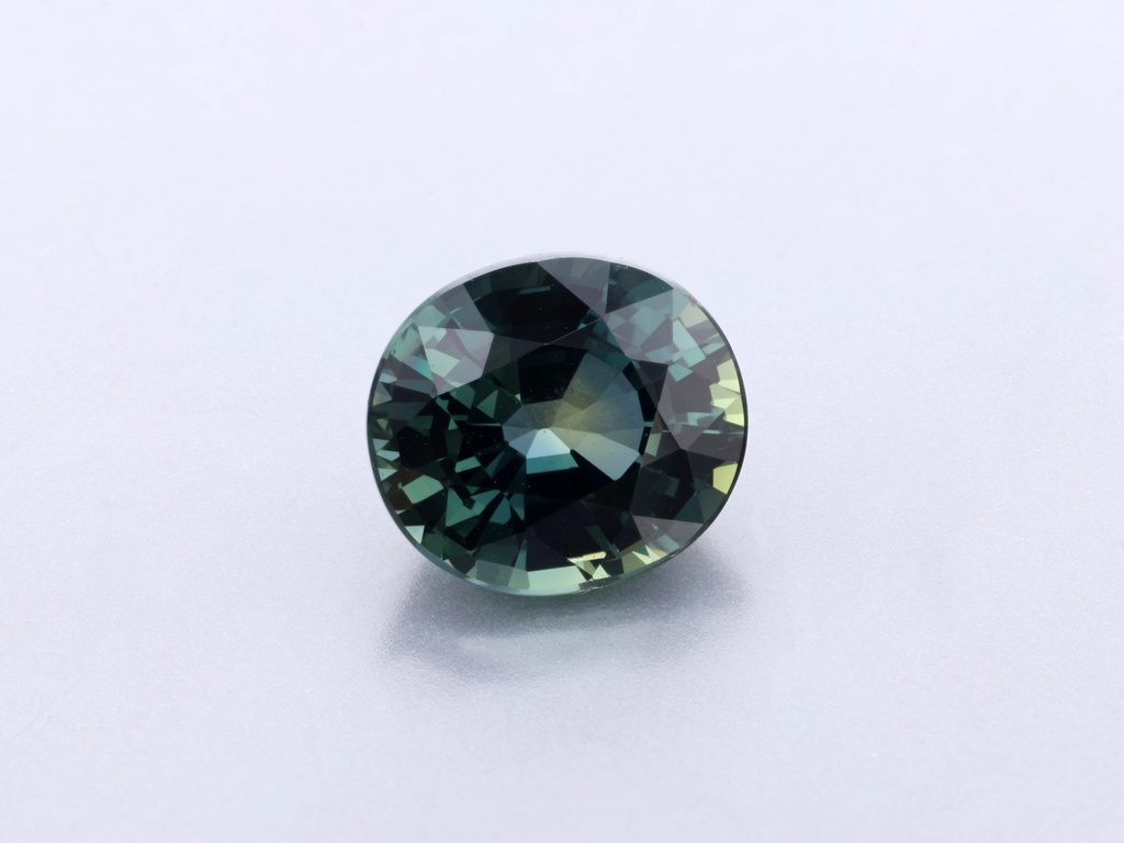 Parti Sapphire 7.59 x 6.82 x 4.57mm Oval