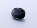 Australian Sapphire 7.9x6.1mm Oval Dark Blue