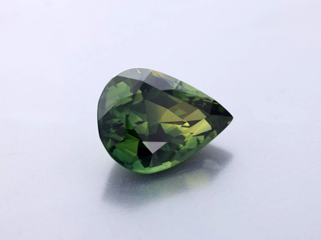 Parti Sapphire 9.00 x 6.79 x 4.78mm Pear Shape