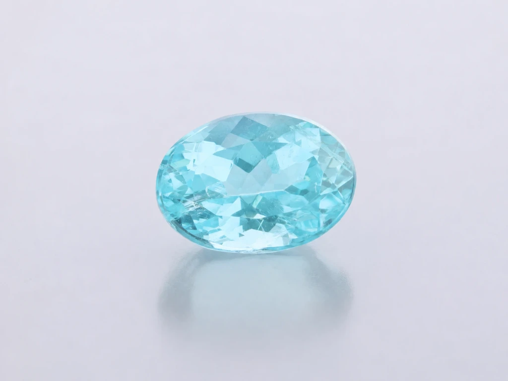 Paraiba Tourmaline 7.90 x 5.60 x 4.72mm Oval Neon Blue CERTIFIED