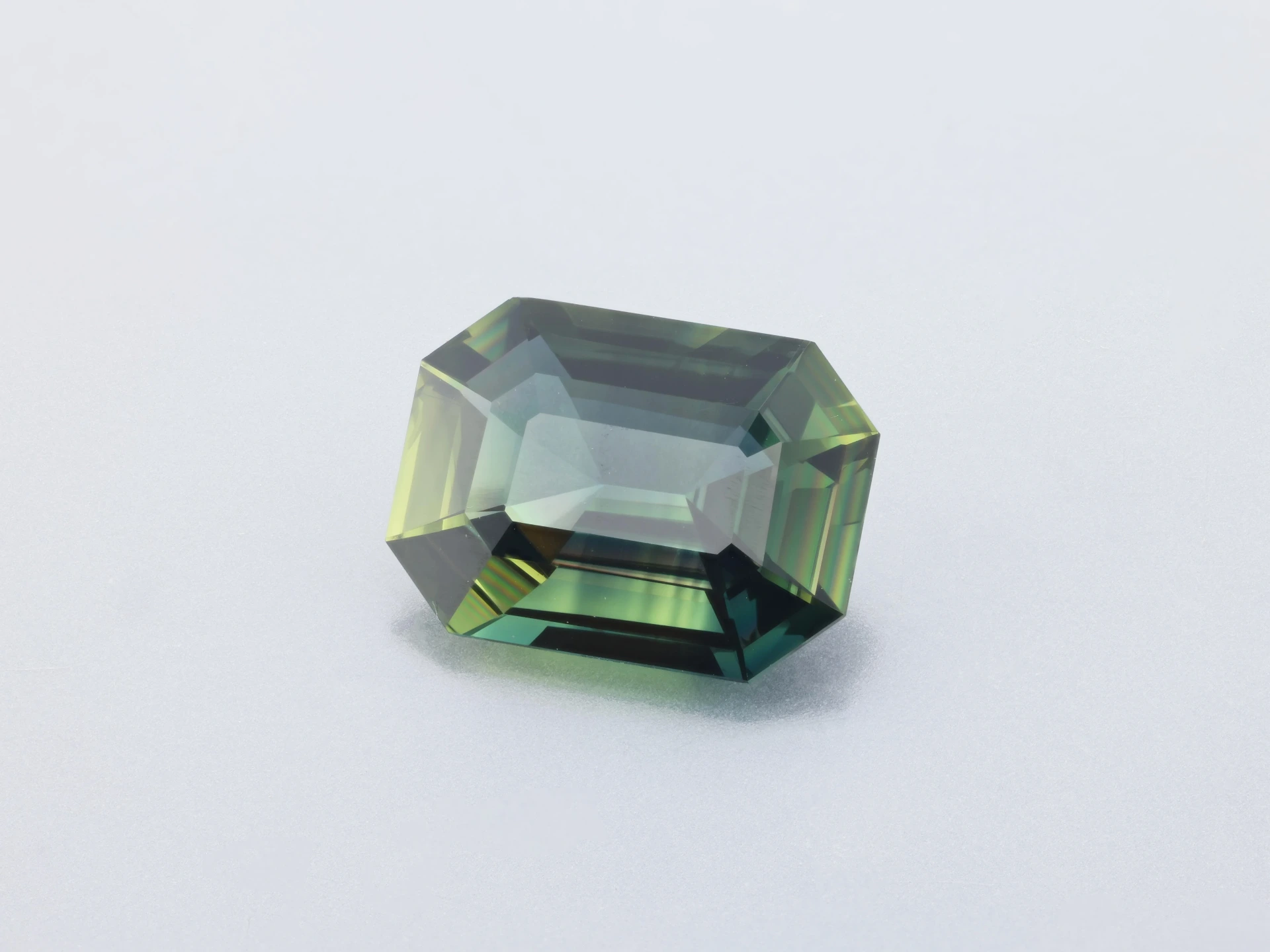Parti Sapphire 7.95 x 5.98 x 3.10mm Emerald Cut