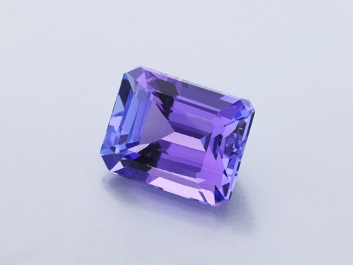 [TZOS0907X1] Tanzanite 9.1x7.1mm Emerald Cut
