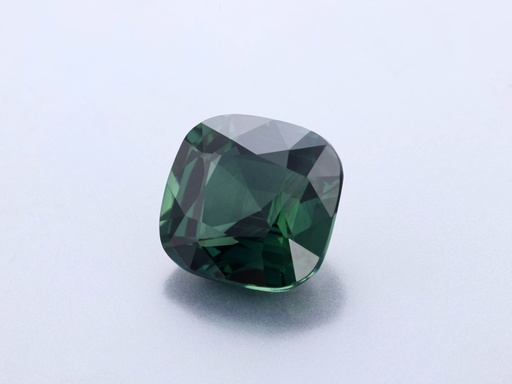 [SPAX3780] Sapphire 7.6x7.5mm Cushion Teal